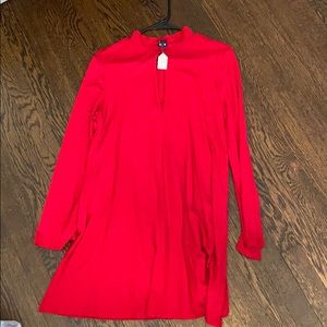 Comfy Red Dress/Top